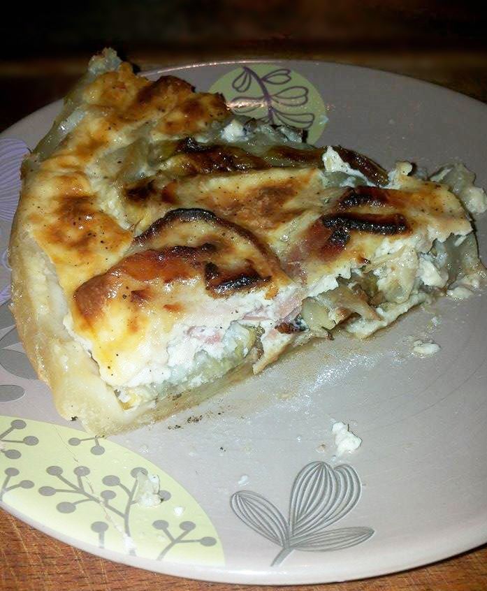 Quiche aux endives et lardons  