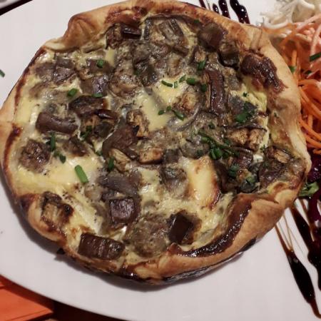  Quiche aubergines fromage