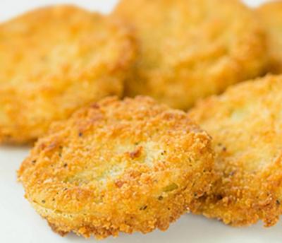 Beignets de tomate vertes