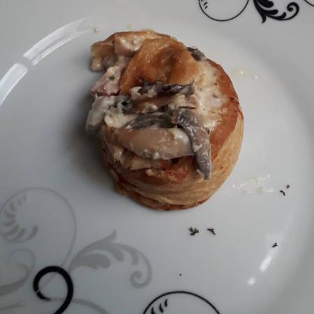 Bouchées aux ris de veau et champignons de Paris