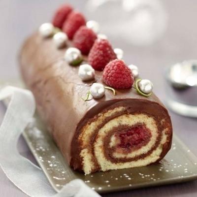 Buche choco ,framboise