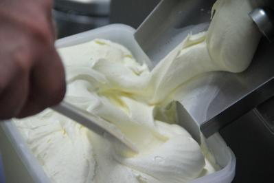 Glace a la banane