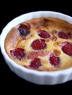 Clafoutis aux fraises