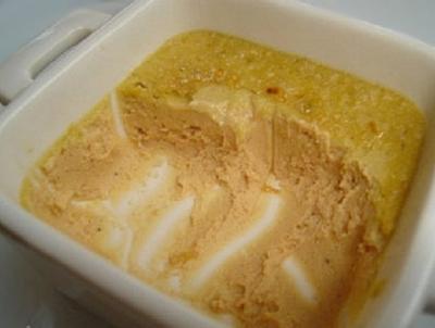 Creme brule aux foie gras