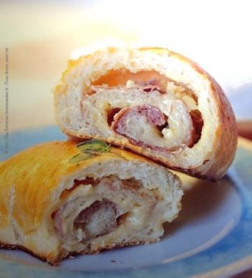 croissant jambon de parme