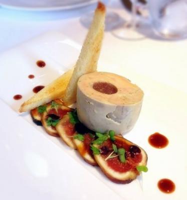 Foie gras aux figues epices et porto