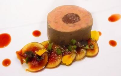 Foie gras aux figues epices et porto