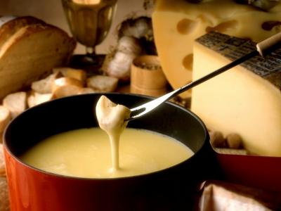 Fondue aux trois fromages