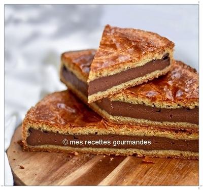 Galette des rois chocolat mandarine et creme d amande