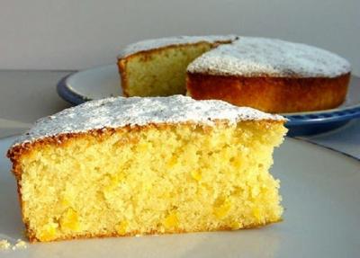 Gateau aux amandes et agrumes