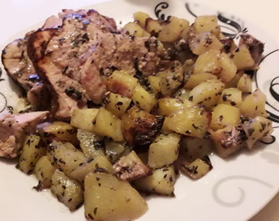 Gigot d agneau avec ses pommes de terre fondantes