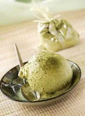 Glace au the vert