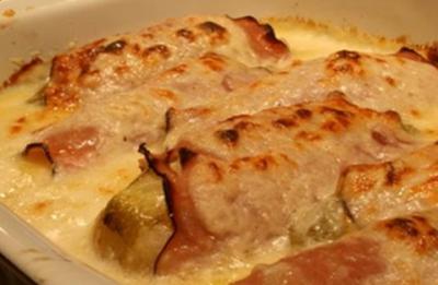 Gratin d endives au jambon 2013