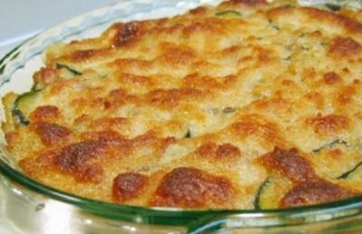 Gratin de courgettes