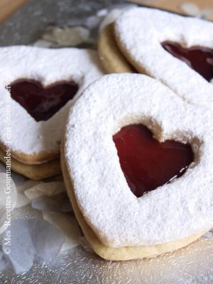 Biscuits Italien à la confiture de fraise 