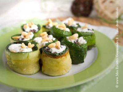 roules-de-courgette-chevre