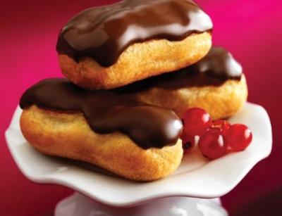 Mini eclairs chocolat