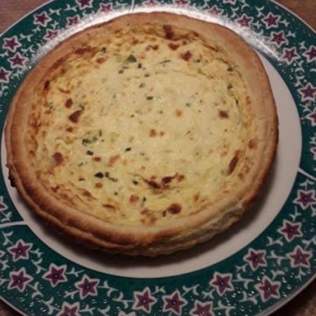 Quiche au poisson et legumes