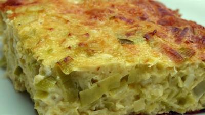 Quiche aux poireaux et morbier20060303