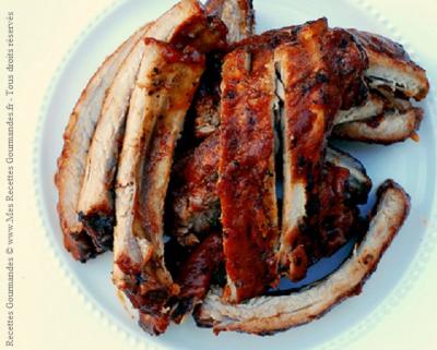 ribs au miel  tex mex mielcretet