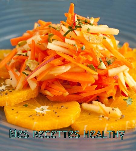Salade de carott et orange