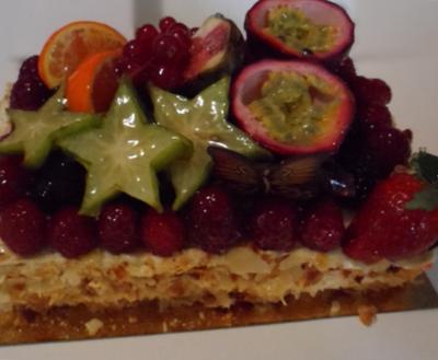 genoise aux fruits de saison