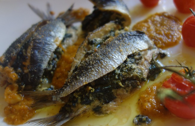 Sardines farcies a la nicoise