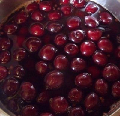 Sauce aux cerises version avec maceration2009