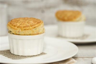 Souffles au foie gras