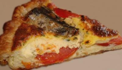 Tarte aux sardines et tomates20130530