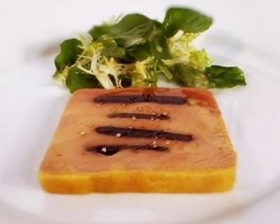 Terrine de foie au pruneau