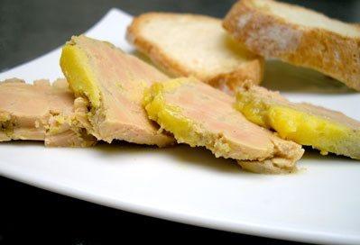 Terrine de foie gras au sauternes