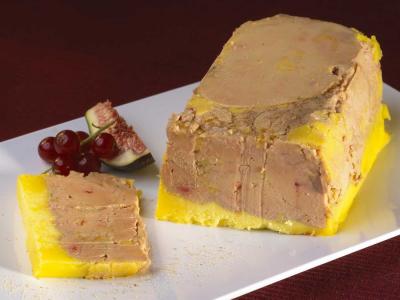 Terrine de foie gras au sauternes