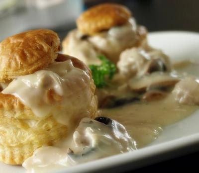 Vol au vent de poisson