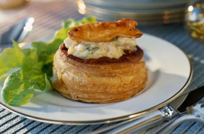 Vol-au-vent de Fruit de Mer au Curry