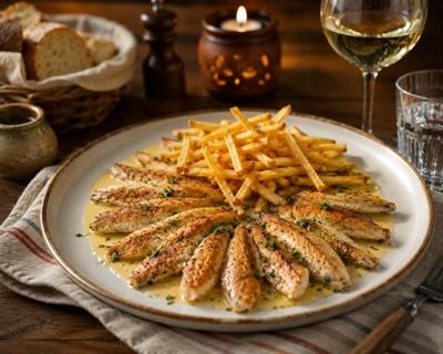 Filets de perche a la meuniere