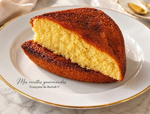Gateau de polenta au citron