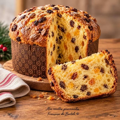 Le vrai panettone de noel