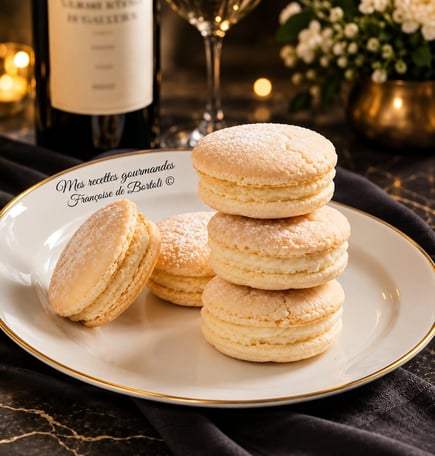Macarons au parmigiano reggiano