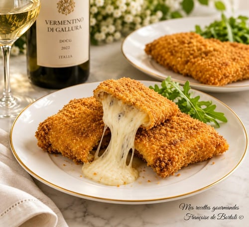Mozzarella in carrozza a la napolitaine