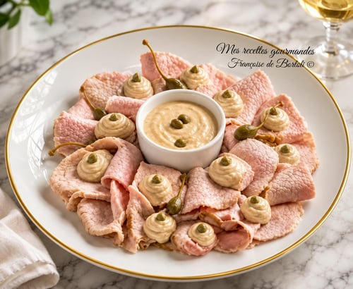 Vitello tonnato raffinato